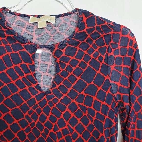 Michael Kors top keyhole neckline size P small - Picture 7 of 11